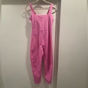 Girlfriend Collective Pink Jumpsuit
